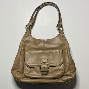 Coach Tan Leather Bag